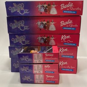 Barbie by Mattel - The Wizard of Oz Characters - 8 Doll Set
